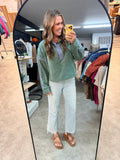 Moving On Fleece Pullover (Green)
