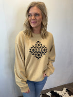 Corded Aztec Crew