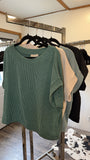 Ribbed Basic Top (4 Colors)