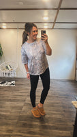Camo girl tee
