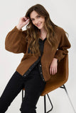 Teddy Button Up Jacket (2 colors)