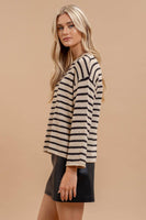 Striped Detail Top