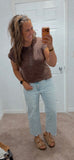 Acid Wash Everyday Tee (5 colors)