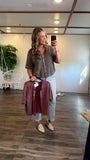 Kylee Plum Cardigan
