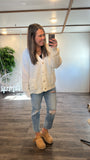 Ivory Chunky Cardigan