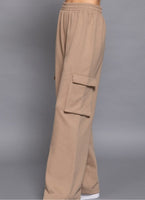 Cargo Joggers (Taupe)