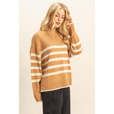 Striped Casual Crew Neck Soft Sweater