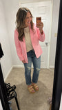 Classy Girl Blazer (Pink)