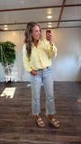Gauze Button Up (Yellow)