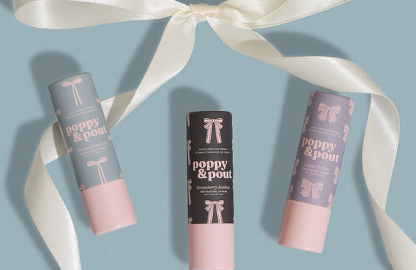 Poppy & Pout Lip Balm (12 Flavors)