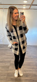 Plaid Cozy Cardigan