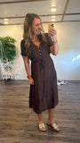 Fall Brown Dress