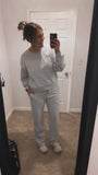 Comfort Lounge Flare Set (Grey)