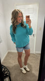 Spring Days Crew (Turquoise)