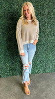 Camel Texture Sweater