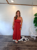 Midi Clay Dress