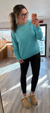 Mineral Wash Crew (Turquoise)
