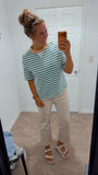 Baylor Striped Tee