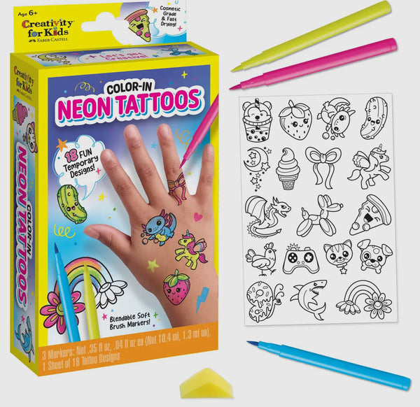 Color Neon Tattoos
