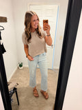 Chenille Ash Mocha Tee