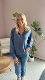 Scuba Zip (Dusty Blue)
