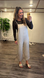 Rayon Jumpsuit (Sand Beige)