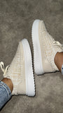 Timeless Knit Sneakers(Khaki)