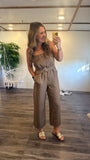 Brown Jumpsuit
