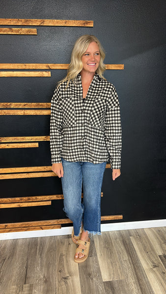 Plaid Button Up