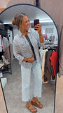 Striped Button Up