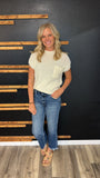 Mock Neck Pocket Sweater Top