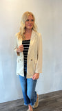 Cuffed Blazer (Neutral)