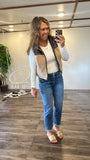 Faux Sherpa Vest (Taupe)