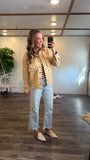 Distressed Khaki Jacket