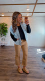 Denim Quilted Vest