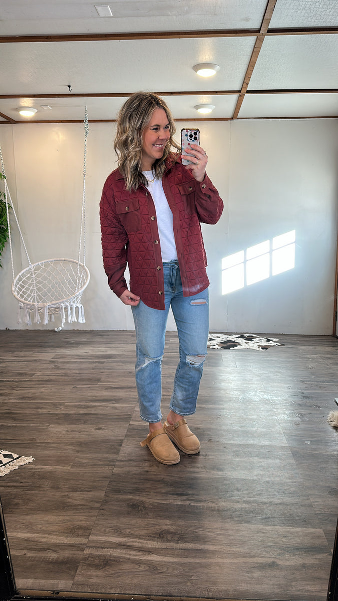 Basic Layering Tee (5 colors) – Blush Boutique 605
