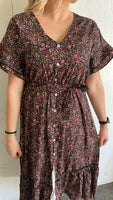 Floral Belted Dress
