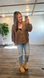 Chunky Brown Cardigan