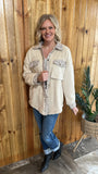 Tweed Sherpa Jacket (3 colors)