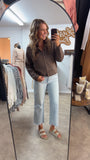 Brown Button Up Cardigan