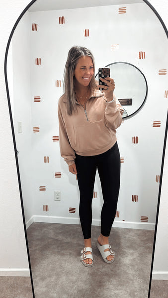 Feeling Good Zip (Taupe)