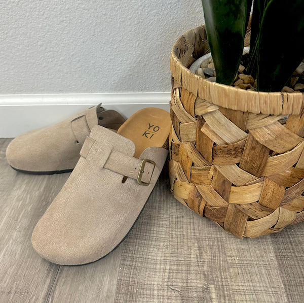 Taupe Clog