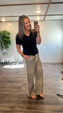 Leopard Twill Pants
