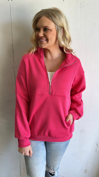 Athletic Zip (Pink)