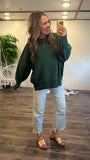 Julie Ribbed Sweater (Green)