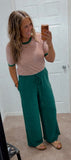Green Working Mom Pant