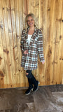 Plaid Blazer Jacket