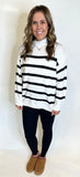 Striped Cozy Oversized Sweater