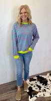 Striped On The Go (Pink/Neon)