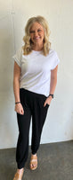 Smock Black Joggers